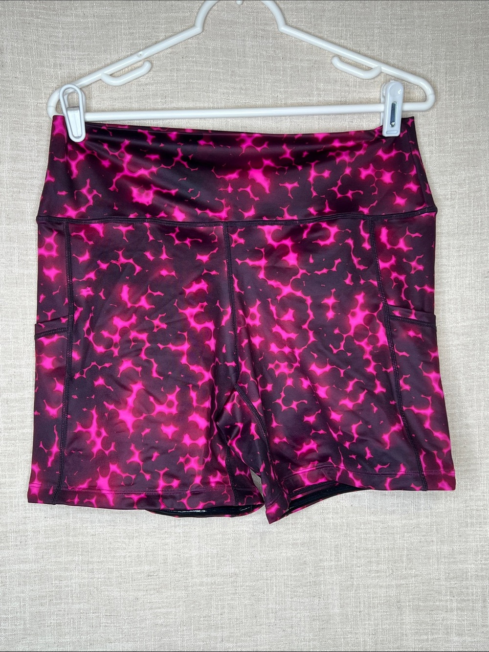 Constantly Varied Gear Women’s Hot Pink and Black Bike Shorts